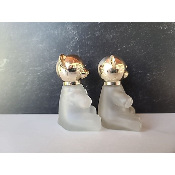 Vintage 1970s Avon Teddy Bear Decanters (2) EMPTY  Sweet Honesty Cologne - Picture 3 of 10